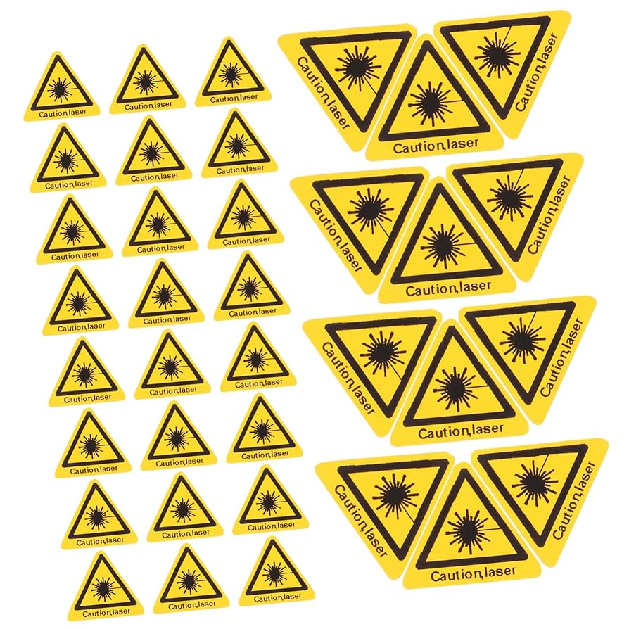 未使用 ステッカー付き 黄色アイテム 中国カスタマイズされた黄色のアテンション ESD シンボル警告ラベル